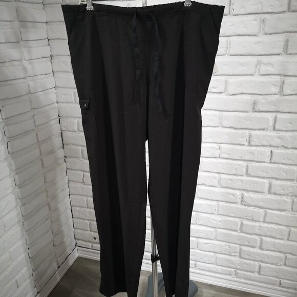 WonderWink Pants - NWT Ladies Easy Fit Wonder Wink Size XL Black Straight Fit Lightweight Pants